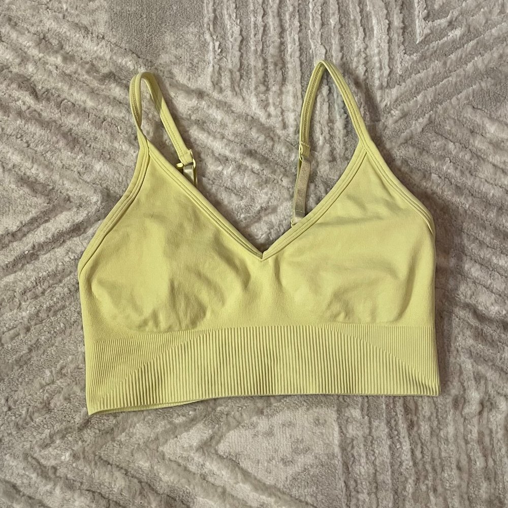 Balance Athletic Flow Bra - Citrine - Size Small / A - C